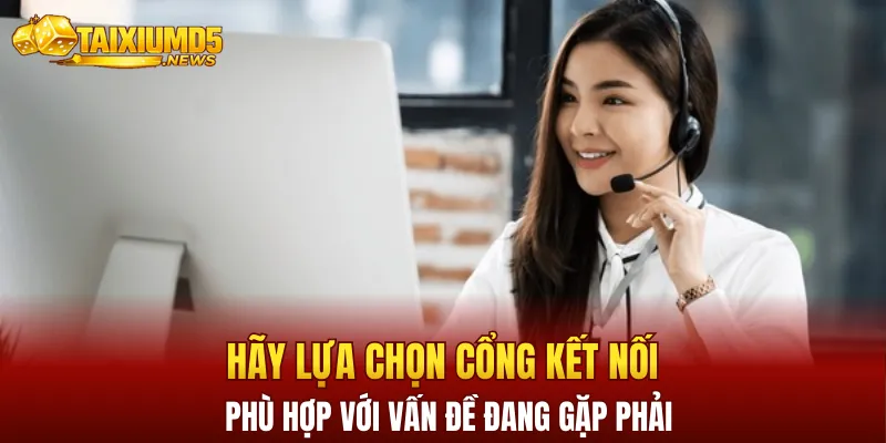 Hãy lựa chọn cổng kết nối phù hợp vấn đề bạn đang gặp phải